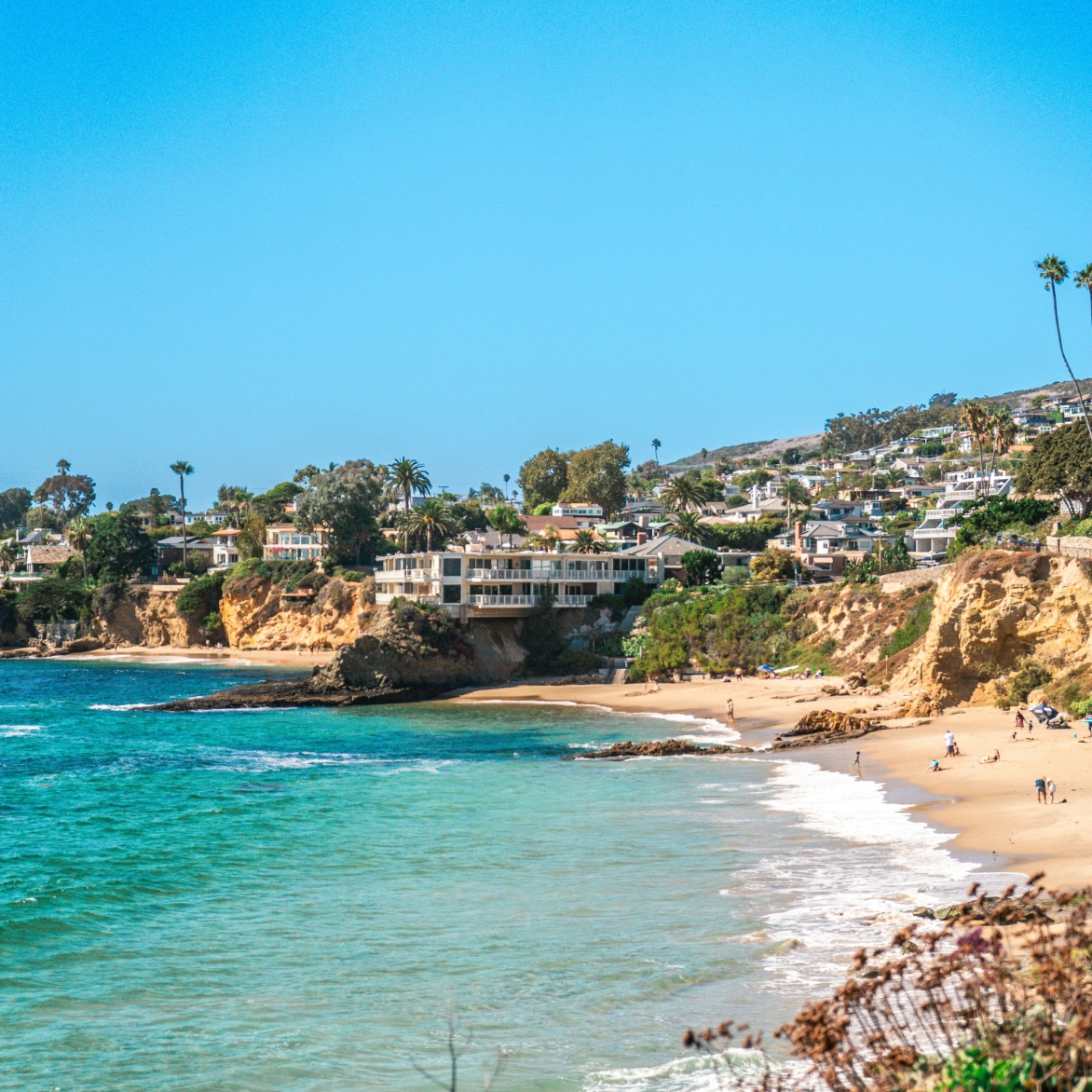 Beautiful oceanfront property in Laguna Beach